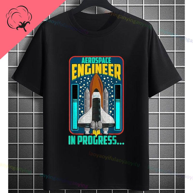 Funny Aerospace Engineer Graphic Tshirt with Crazy Enough To Blast You Into Space Slogan Pure Cotton Short Sleeve Casual Tee