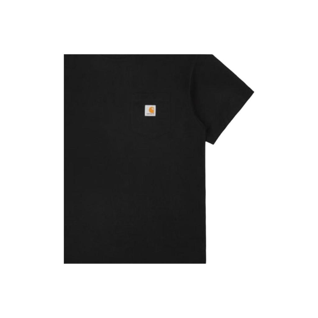 Carhartt WIP T-shirt à manches courtes avec poche logo pour homme Hauts Noir CHXTEA171068F-BKX