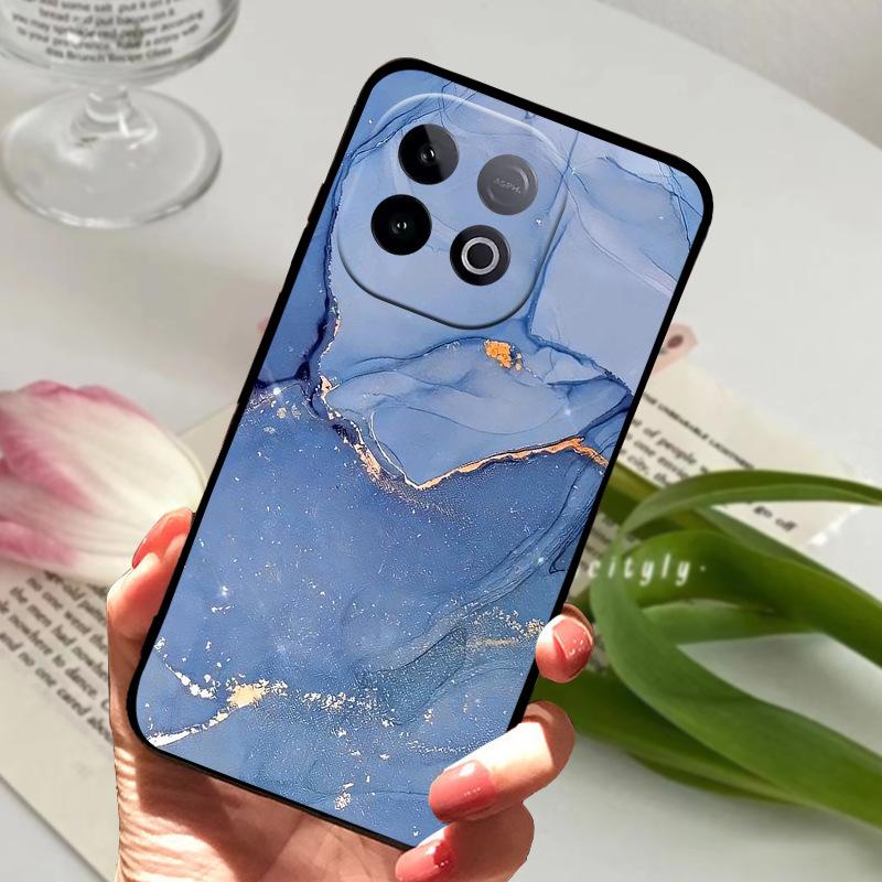 For Vivo IQOO Z10 Turbo Pro 5G Case Z10Turbo Fashion Paint Cover Soft TPU Silicon Fundas For VIVO Y300 GT 5G Phone Case Shell