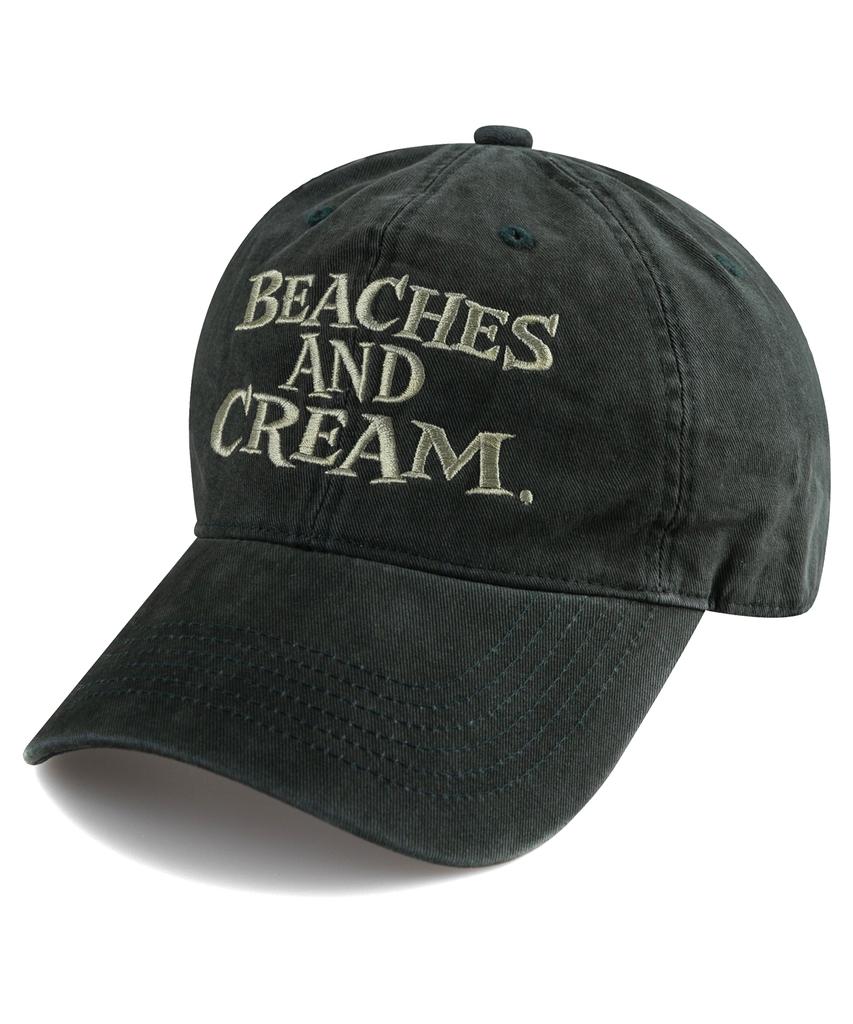 Bichiseuaenkeulim Big Logo Cation Ball Cap-Dark Green