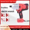 Rechargeable Brushless Electric Impact Wrench for Auto Repair & Woodworking with Lithium Battery