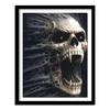 Vollrundbohrer 5D DIY Diamantgemälde „Totenkopf“ 3D Stickerei Kreuzstich Strass Home Decor