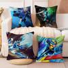 Game Megaman Personalized Pillow Cover Kids Bedroom Wild Party Decor Pillowcase Kid Birthday Shower Gift