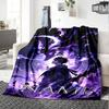 Customiz Name Personality Solo Leveling Blanket Soft &Warm Sofa Office Bed Travel Lunch Break Blanket, Gift Suitable All Seasons
