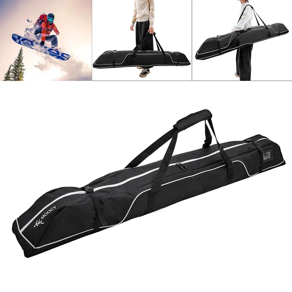 172/192cm ski bag Oxford Cloth Snowboard Bag Adjustable Durable Handle Outdoor Ski Bag Ski and Snowboard Equipment Travel Bag