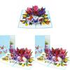 Mothers Day 3d Laser Cut Greeting Card With Elegant Design For Expressing Thanks