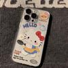 Hello Kitty Mobile Phone Case All-inclusive for Apple 13Pro/14/15PROMAX/16Pro/15/13/12 Xr