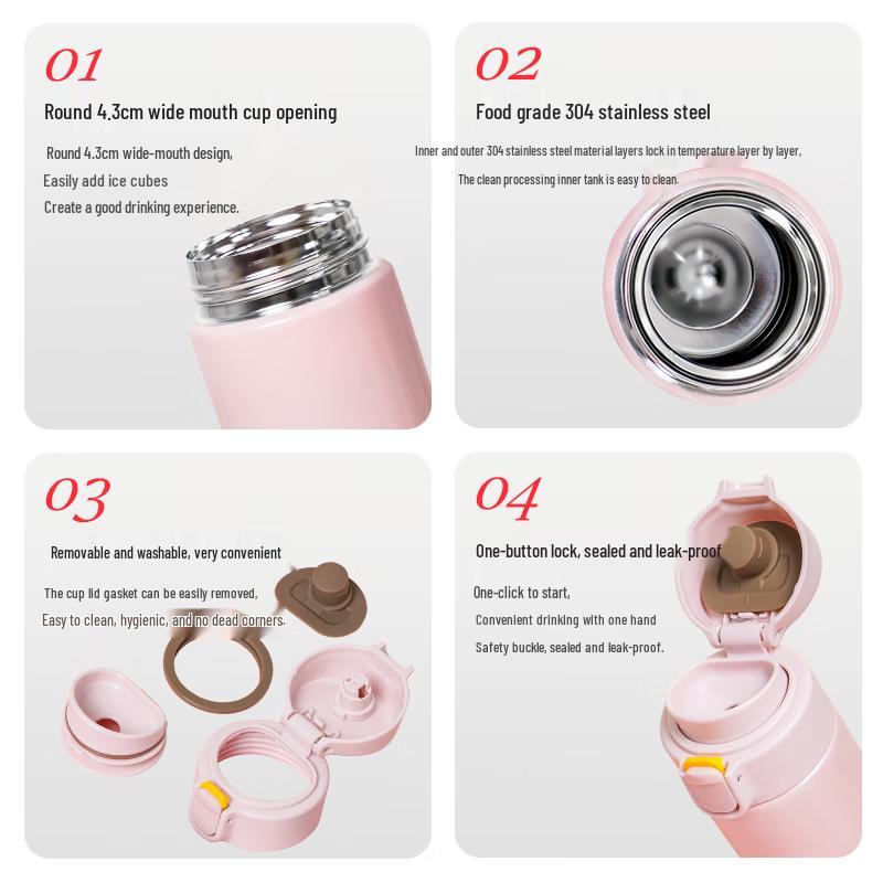 Tiger Lightweight Stainless Steel Vacuum Insulated Bottle