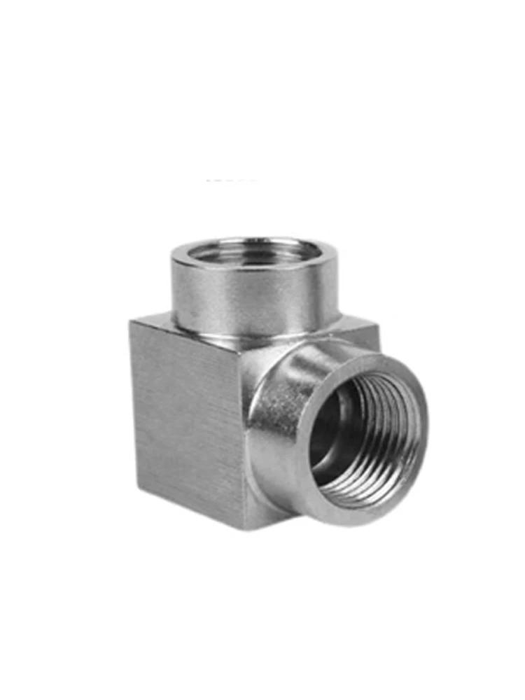 1 PC of High Presssue 1/8" 1/4" 3/8" 1/2" 3/4" 1" Female Male Elbow Angle 90 Degree Coupler 304 Stainless Pipe Fitting Water Gas
