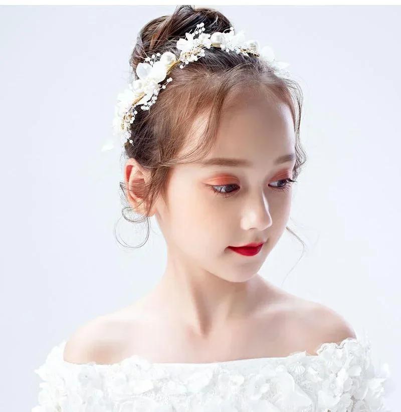 Women Accessories Elegant Pearl Wreath Headwear Exquisite Bridesmaids Wedding Dresses Photography Headwear Accessories Gifts