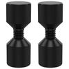 1-1/8"Two Hole Pins Set Handy 2hole Flange Alignment Pin 6061 Aluminum Construction for 2" Thick Flanges CNC Precision Machining