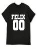 Felix 00 T-Shirt Anime Figures Basketball Graphic Tees Oversized T Shirts For Unisex