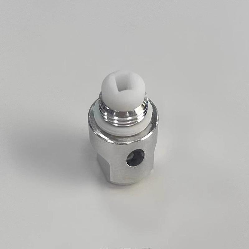 Sada duálneho ventilového jadra pre moka kanvicu, univerzálna pre 2/4 šálky, príslušenstvo pre moka kanvicu s dvojitým ventilom, tesniaci krúžok ventilového jadra a zosilňovacia zátka.