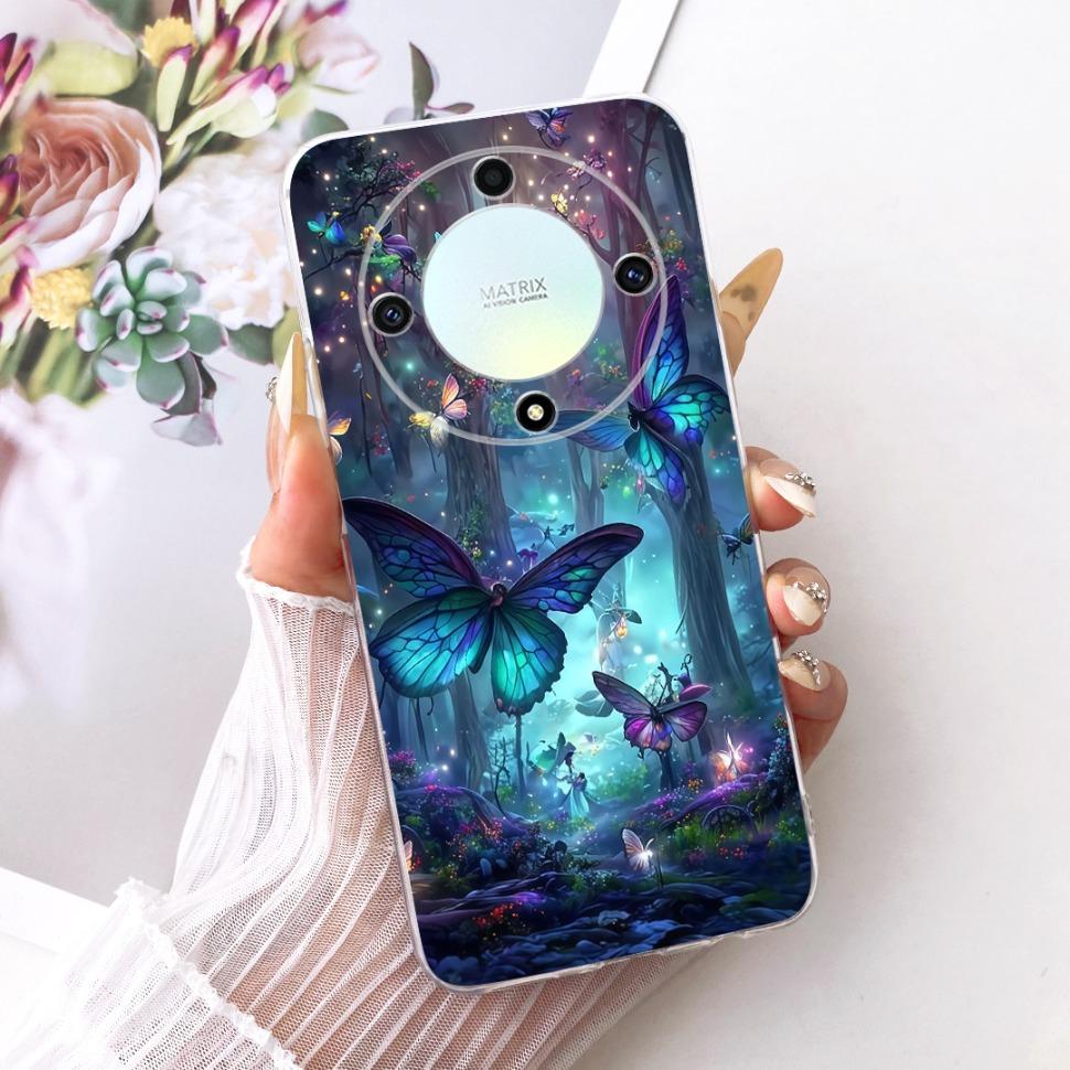 Für Honor X9a 5G Hülle Magic 5 Lite Cover Drachen Cartoon Weiches Silikon Handyhüllen Für Honor Magic5 Lite HonorX9a X 9a Stoßstange
