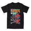 Heren T-shirt Spider-Man Comics Retro Katoen T-shirt Korte Mouw Top Bedrukt Comfortabel Herfst en winter onderkleding