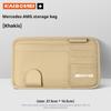 Car PU Leather Sun Visor Glasses Clip Card Holder Storage Pockets For Mercedes Benz AMG R C E V Class Viano SLK GLC SL Vito GLK