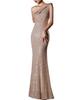 PHOLEEY Long Party Mermaid Fitted Evening Elegant Maxi Cabaret Perfect for and Reunions Women's Dress, Dress, Dress, Formal, Dress, Off-the-Shoulder,