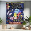 Cartoon SSmiling Friends Colorful Tapestry Wall Hanging Bohemian Wall Tapestries Mandala Wall Art Decor
