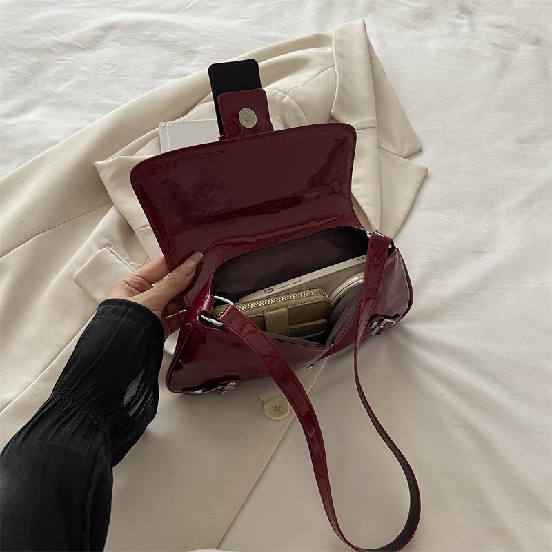 Punk style willow nails shoulder bag 2 summer new niche fashion versatile handbag underarm bag