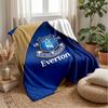 Flanelová deka s potiskem Everton FC, měkká, teplá, lehká přehozová deka na pohovku, postel, kempování