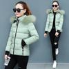 Damen Winterparka Mantel Locker Damen Baumwollgefütterte Oberbekleidung Temperament Lässig Damen Daunen Baumwolljacke