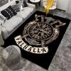 Viking Valhalla Theme Carpet Non-slip Rug Suitable for Living Room and Bedroom Sofas