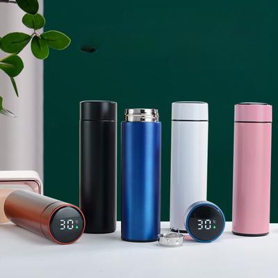 Vacuum Cup Intelligent Temperature Water Cup Wholesale 304 Stainless Steel Vacuum Straight Cup Business Gift Cup