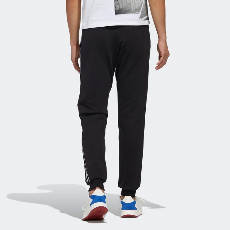 adidas Casual Neo Joggers with Drawstring Men Bottoms Black EI4752