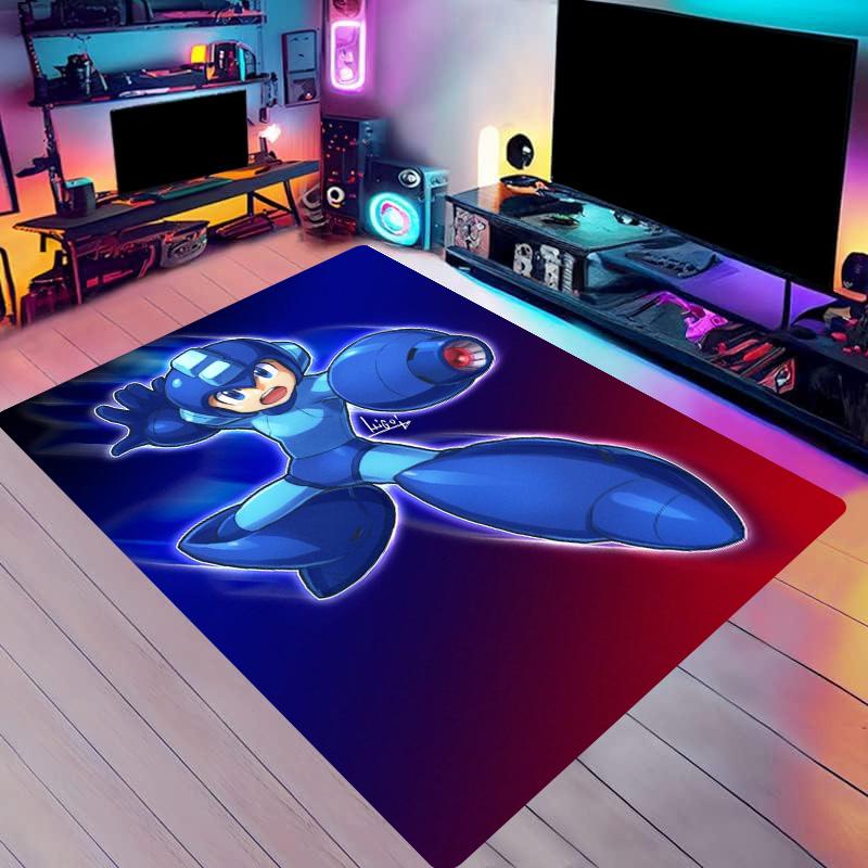 Stilvolle Europäische und Amerikanische Serie Wohnzimmer Roboter Spiel Teppich Matte M-Megaman Muster Teppiche Zeltmatten