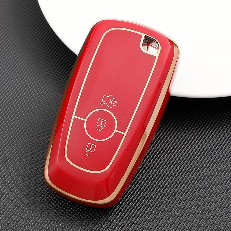 For Ford Fusion Mondeo Mustang Explorer Edge EcoSport Mondeo For Lincoln MKC MKZ MKX Remote Key Case Cover Shell Fob Keychain