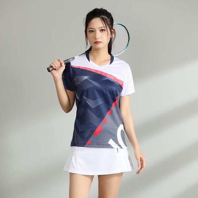 Ensemble de Sport Unisexe à Séchage Rapide Badminton Tennis Volleyball Ping Pong Entraînement Compétition Vêtements Athlétiques