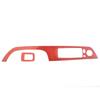 2 Pcs Auto Real Carbon Fiber Door Casement Lift Switch Covers Stickers For BMW 3 Series E92 Coupe Door Window Switch Trim
