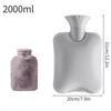 650ml Hot Water Bottles Removable Cloth Cover Filling Water Warm Hand Bag for Women Feet Warmer Home Warming Products
