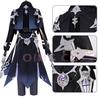 Genshin Impact Flins Cosplay Costume Adult Carnival Uniform Wig Halloween Party Costumes Anime Masquerade Women Game