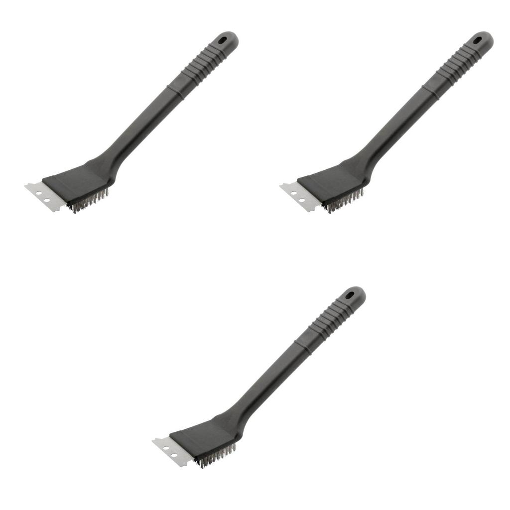 Tough And Long Lasting Barbecue Bbq Wire Cleaning Brush With Ergonomic Handle For Easy Use