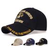 Модні ветерани Корпусу морської піхоти США Пара The Pride Hats Шапки з вишивкою з буквами Темно-синя чорна бейсболка Тактичний капелюх