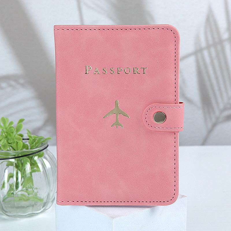 Waterdichte Paspoorthouder Hoesjes Etui Reizen Pu Leer Creditcard Portemonnee Schattig Paspoortboek Voor Vrouwen/Mannen Paspoorthoes