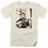Elvis Presley Sepia Studio T Shirt Mens Licensed The King Tee Cream