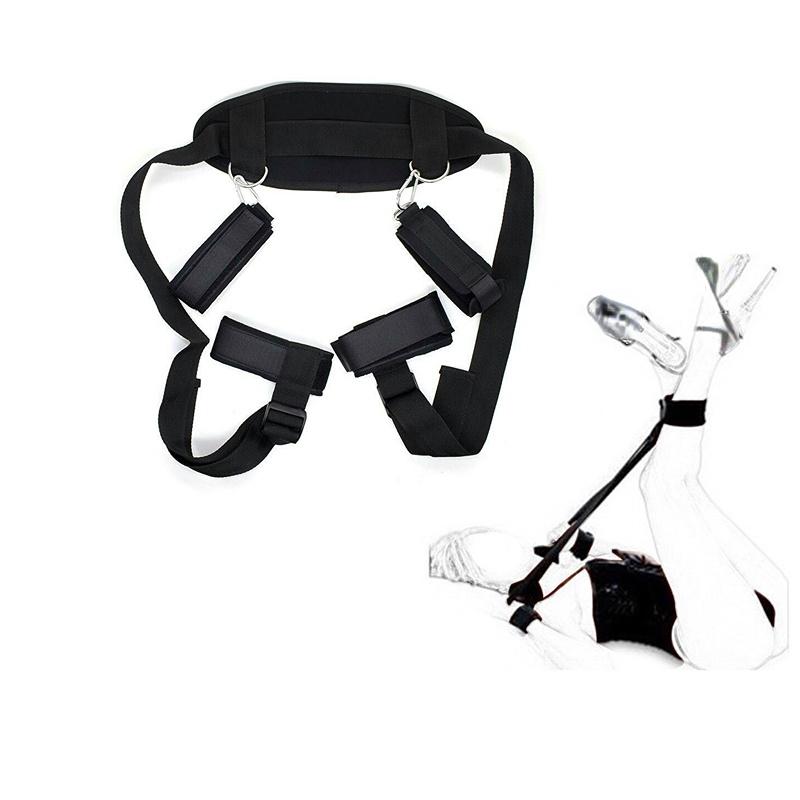 Adult Sex Products Erotic Bondage Bed Games BDSM Sex Bondage Set Women Handcuffs Ankle Cuff Restraints Sex Toys for Couples
