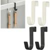 4pcs Kitchen Cabinet Door Hook – Space-Saving Hanger for Kitchen, Bathroom, Closet – Holds Towels, Coats, Hats & More
