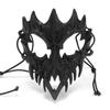 Halloweeni mask poolmask Cos Draakonjumal Metsik Tiiger Öine Kahvel Tengu Mees Hunt Mask Etendus Kolju Maskid