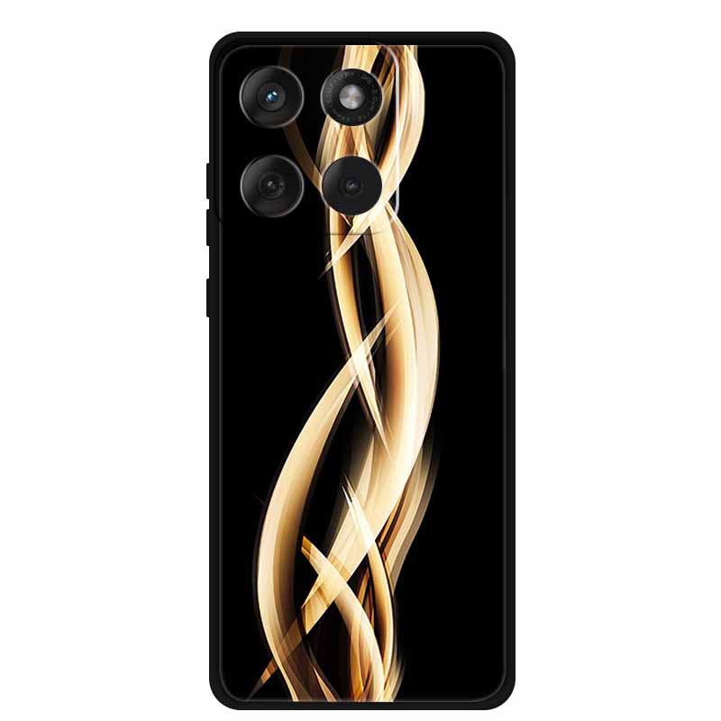 For Motorola Edge 70 5G Case 2025 Fashion Black Silicone TPU Soft Phone Case For Motorola Moto X70 Air 5G Back Cover Case Fundas