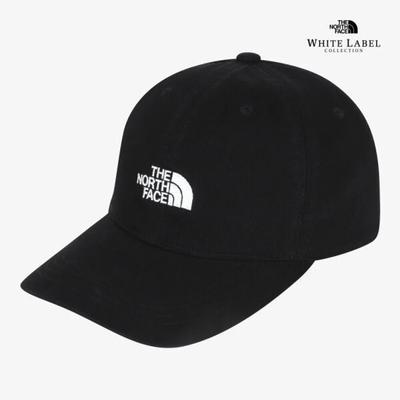 The North Face White Label Logo Ball Cap BLACK NE3CS00J