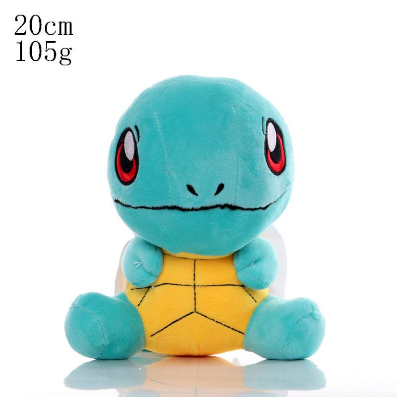 Pikachu Peluche Shiny Charizard XY Stuffed Plush Toy Eevee Garchomp Chikorita Sudowoodo Sprigatito Peluche,Birthday Kids Gifts
