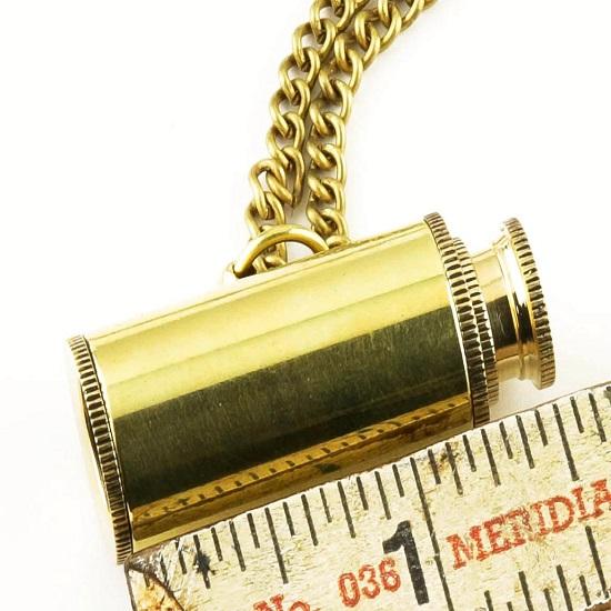 Brass Telescope Necklaces  Extended Nautical SeaStyle