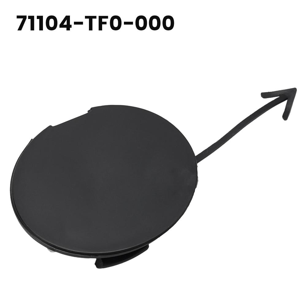 71104-TF0-000 Towing Cover Cap 71104TF0000 Black For HONDA For Fit 2009-2011