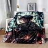 29 Styles Nouvelle Manta Douce en Flanelle Dessin Animé L'Attaque des Titans Eren Anime, Couverture Jetée Confortable pour Lits Canapé Maison Chambre à Coucher Cadeau