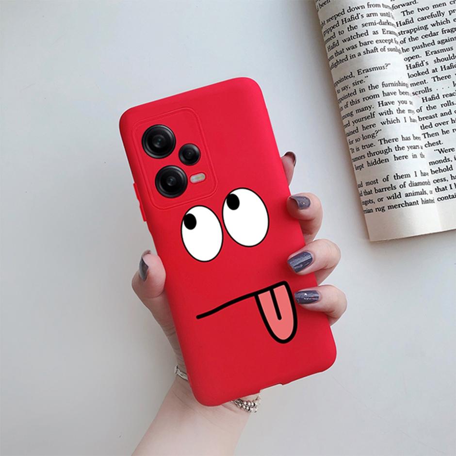 For Redmi Note 12 Pro Plus Case Cover TPU Silicone Shell for Xiaomi Redmi Note12 Pro 5G Phone Case Note 12Pro Plus Cartoon Funda