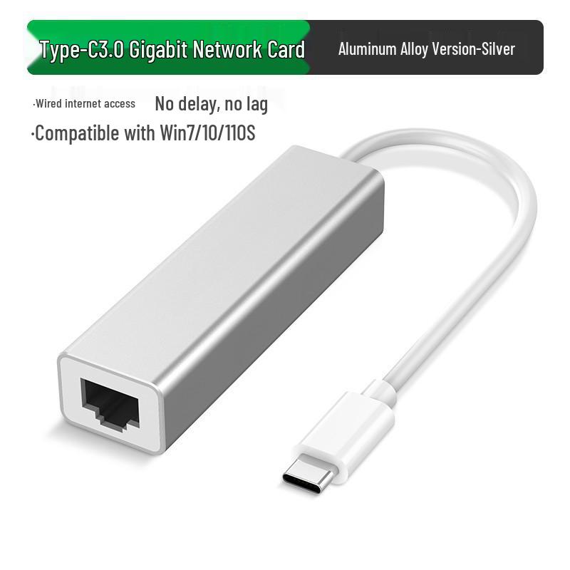 Type-C to RJ45 Gigabit Ethernet Adapter