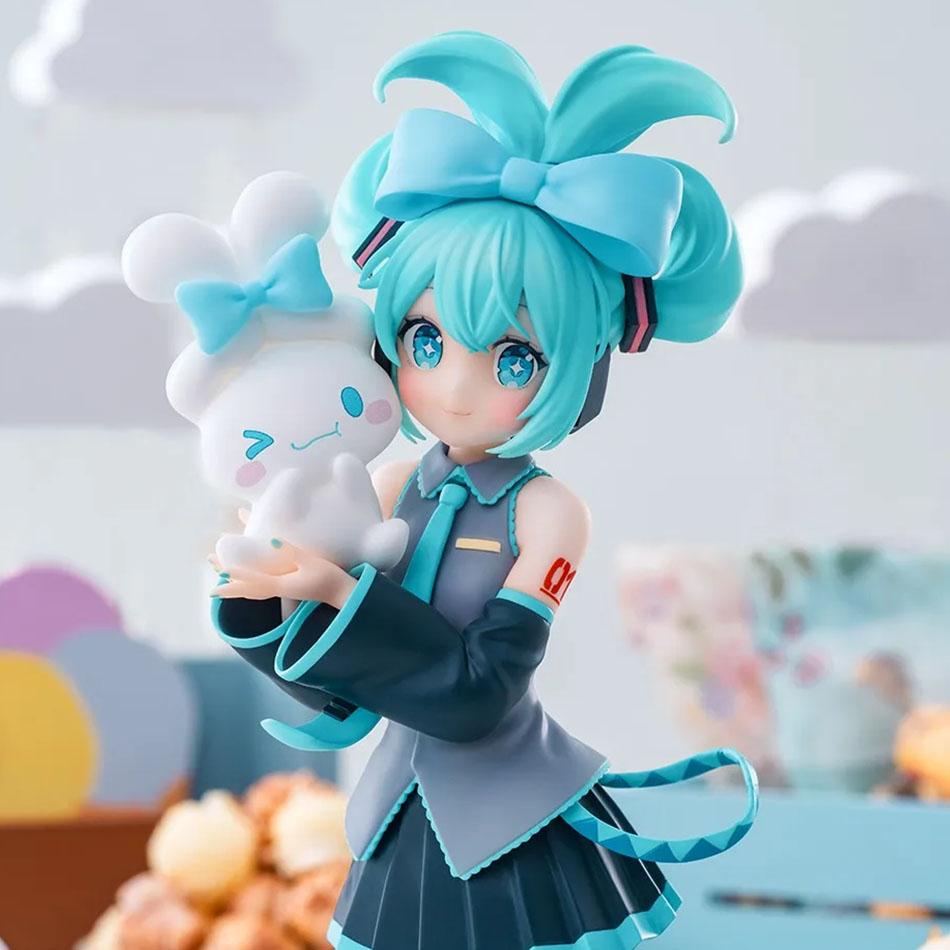 21cm Sexy Girl Hatsune Miku Anime Figur Mode Subkultur Miku Actionfigur Weihnachtsgeschenk PVC Sammlermodell Puppe Spielzeug
